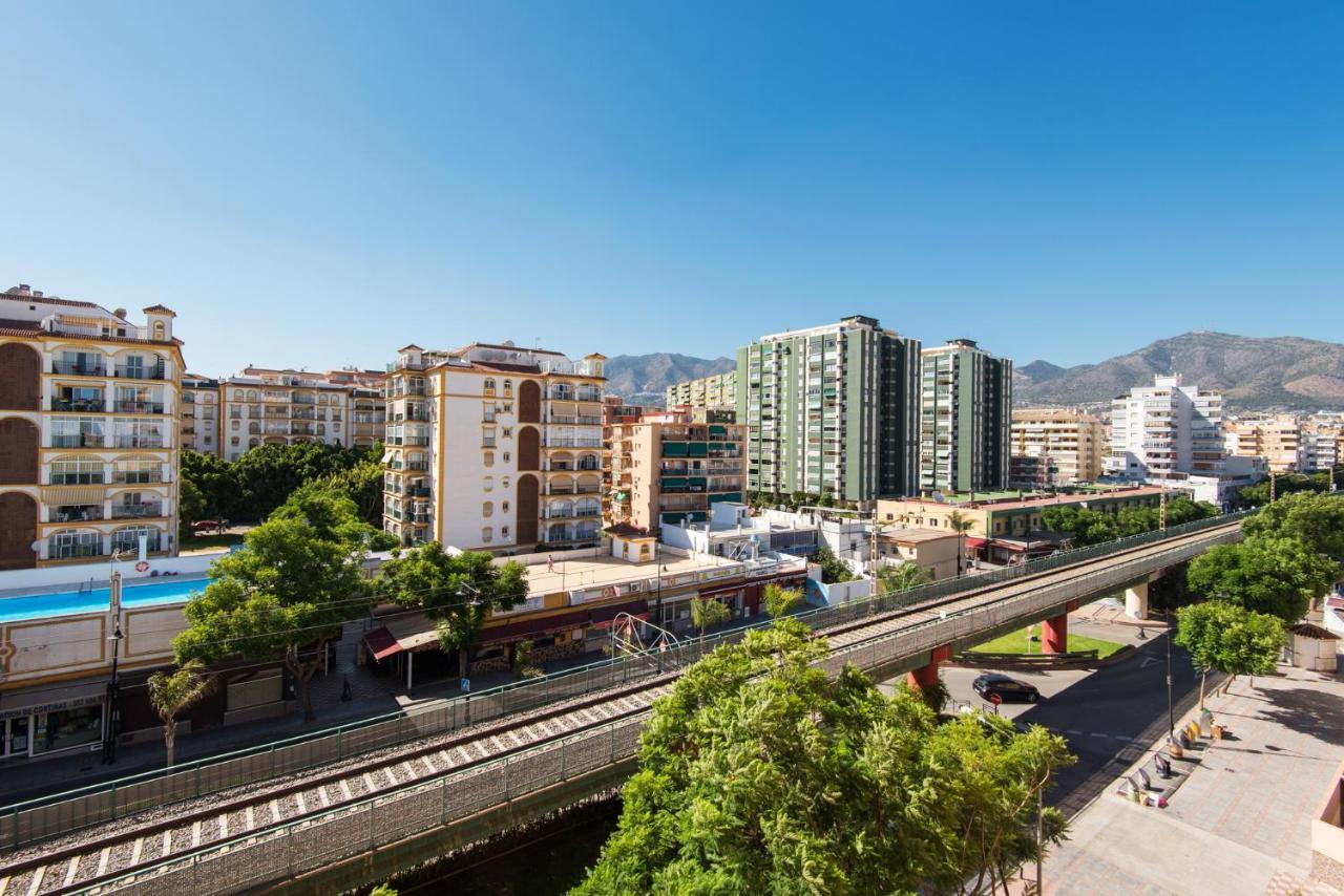 Boliches Center Apartment Next To The Beach, Parking, Pool & Terrace Fuengirola Bagian luar foto